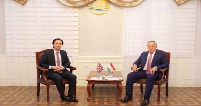 Сироджиддин Мухриддин - В Таджикистане завершена дипмиссия посла Великобритании - dialog.tj - Англия - Таджикистан