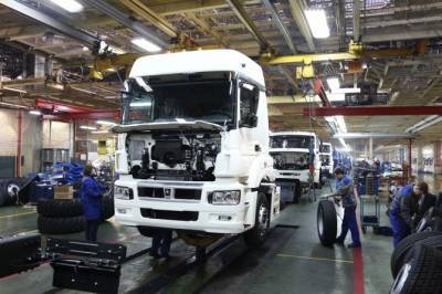 КАМАЗ в июле увеличил производство на 7% - autostat.ru - Камаз