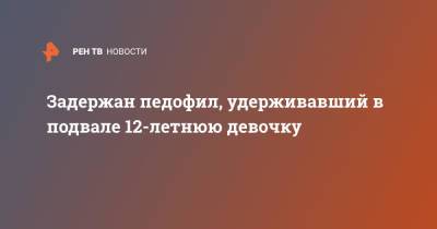 Задержан педофил, удерживавший в подвале 12-летнюю девочку - ren.tv - Алтайский край - Бийск