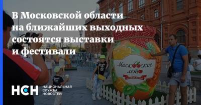 В Московской области на ближайших выходных состоятся выставки и фестивали - nsn.fm - Московская обл. - Иерусалим - Московская область