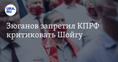 Сергей Шойгу - Сергей Лавров - Геннадий Зюганов - Зюганов запретил КПРФ критиковать Шойгу - ura.news - Россия