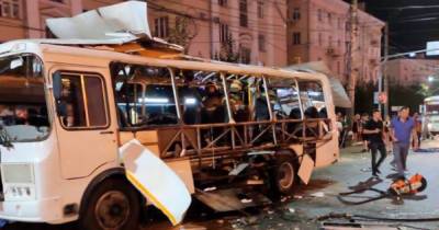 В России взорвался автобус с пассажирами: пострадали 14 человек, есть погибшая (ФОТО, ВИДЕО) - dsnews.ua - Россия - Украина - Воронеж