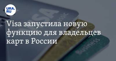Михаил Бернер - Visa запустила новую функцию для владельцев карт в России - ura.news - Россия