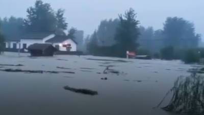 Видео из Сети. В Китае в результате наводнения погиб 21 человек - vesti.ru - Китай - п. Хубэй