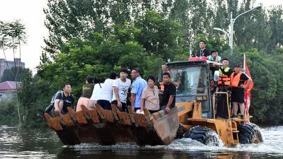 Не менее 21 человека погибли из-за наводнений в китайской провинции Хубэй - iz.ru - Израиль - Китай - п. Хубэй