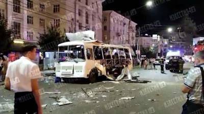 Очевидец заснял спасение людей из взорвавшегося автобуса в Воронеже - iz.ru - Израиль - Воронеж
