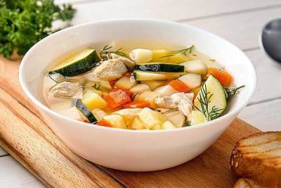 Куриный суп с овощами - skuke.net