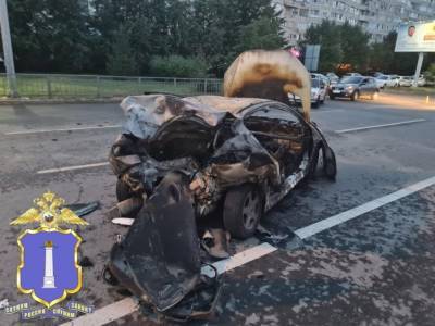 Удар, огонь, поздно… Почему не успели спасти пассажира из горящего «Пежо» в Заволжье и где правды искать - ulpravda.ru - Ульяновск