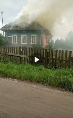 Сожитель поджег дом любимой в Белозерске - vologda-poisk.ru - Белозерск