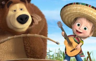 Рейнольдс Райан - "Маша и Медведь" стал самым популярным мультсериалом в мире - skuke.net - Новости