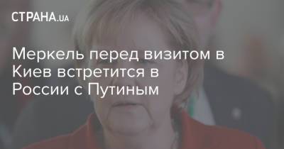 Владимир Путин - Ангела Меркель - Штеффен Зайберт - Меркель перед визитом в Киев встретится в России с Путиным - strana.ua - Москва - Россия - Украина - Киев - Германия - с. Путин - с. 2020 Года