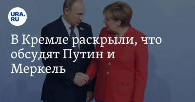 Владимир Путин - Ангела Меркель - В Кремле раскрыли, что обсудят Путин и Меркель - ura.news - Москва - Россия - Украина - Киев - Германия
