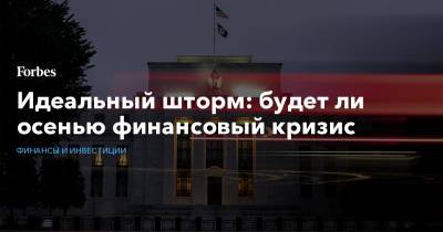 Идеальный шторм: будет ли осенью финансовый кризис - forbes.ru - США