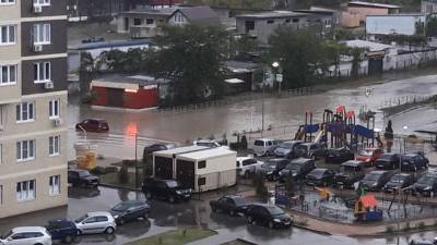 Более 450 человек эвакуированы в Анапе из-за подтоплений - runews24.ru - Анапа - Краснодарский край - территория На