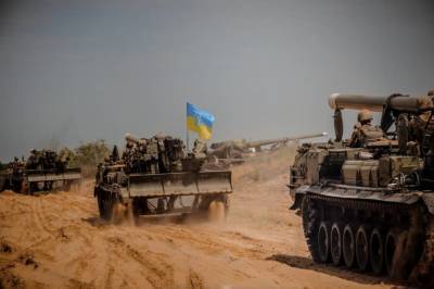 ВСУ демонстративно перебросили 203-мм САУ «Пион» к линии разграничения на Донбассе - topwar.ru - Украина