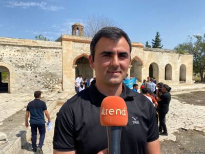 Мы находимся сегодня в Агдаме, и это непередаваемые чувства - председатель общественного объединения "Ирели" - trend.az