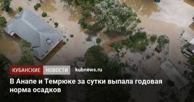 Владимир Путин - Вениамин Кондратьев - В Анапе и Темрюке за сутки выпала годовая норма осадков - kubnews.ru - Россия - Анапа - Краснодарский край - Темрюк