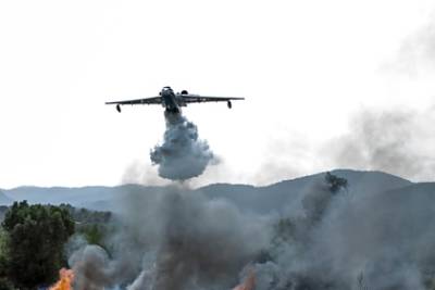 В потерпевшем крушение в Турции пожарном самолете находились россияне - lenta.ru - Россия - Турция - Кахраманмараш