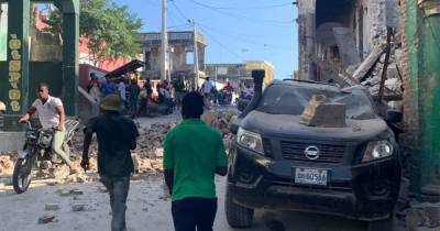 Разрушены здания и разбиты авто: Гаити сотрясло мощное землетрясение (фото, видео) - focus.ua - США - Украина - Куба - Гаити - Ямайка - Порт-О-Пренс
