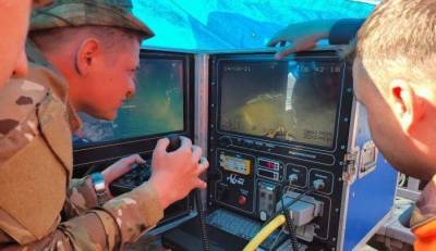 Показано видео с дронов, которые нашли затонувший Ми-8 с людьми - reendex.ru - Камчатский край