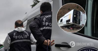 В Турции в ДТП попал пассажирский автобус со студентами. Фото - obozrevatel.com - Турция - Стамбул