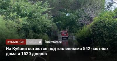 Алексей Мельников - На Кубани остаются подтопленными 542 частных дома и 1520 дворов - kubnews.ru - Россия - Краснодарский край