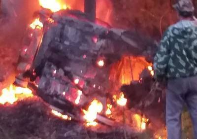 После ДТП в Касимовском районе заживо сгорели два человека - ya62.ru - район Касимовский