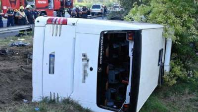 В Венгрии перевернулся пассажирский автобус: есть жертвы - vchaspik.ua - Украина - Венгрия - Будапешт