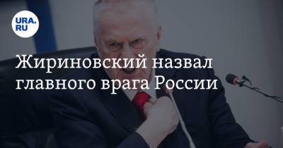 Алексей Навальный - Владимир Жириновский - Владимир Познер - Жириновский назвал главного врага России - ura.news - Россия - Германия