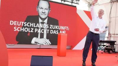 Олаф Шольц - Выборы в Германии: социал-демократическая партия впервые за год обогнала "зеленых" - unn.com.ua - Украина - Киев - Германия