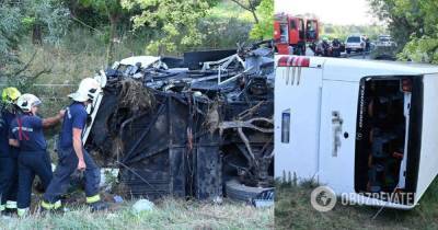 В Венгрии перевернулся пассажирский автобус: 8 погибших и десятки пострадавших. Фото - obozrevatel.com - Венгрия - Будапешт