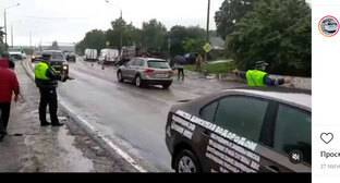 Заторы образовались на федеральной трассе у Новороссийска после ливня - kavkaz-uzel.eu - Краснодарский край - Новороссийск - Керчь