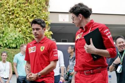 Шарль Леклер - Леклер около года постигал специфику работы Ferrari - f1news.ru - Бельгия - Италия - Бахрейн