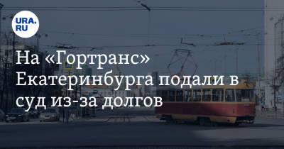 На «Гортранс» Екатеринбурга подали в суд из-за долгов. В прошлый раз город остался без трамваев - ura.news - Екатеринбург - Свердловская обл.