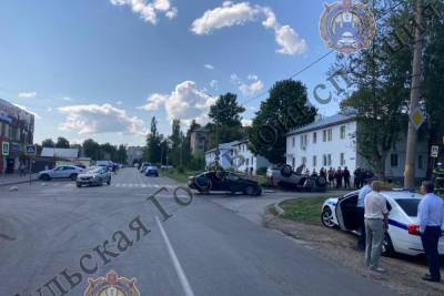 В Щекино на улице Победы в ДТП пострадали два человека - tula.mk.ru - Крым - Тула - Тульская обл.