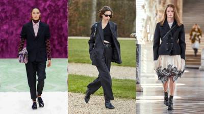 Louis Vuitton - Соскучились по офису? Вот три модных приема с подиумов, которые стоит повторить по возвращении - skuke.net