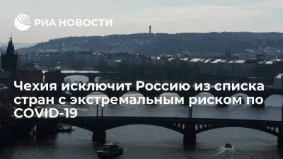 Адам Войтех - Чешский министр Войтех: Чехия исключит Россию из списка стран с экстремальным риском по COVID-19 - ria.ru - Россия - Бразилия - Индия - Чехия - Тунис - Прага - Парагвай - Непал
