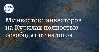 Алексей Чекунков - Минвосток: инвесторов на Курилах полностью освободят от налогов - ura.news - Россия - Япония