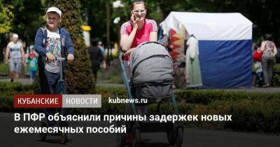 В ПФР объяснили причины задержек новых ежемесячных пособий - kubnews.ru - Россия - Краснодарский край
