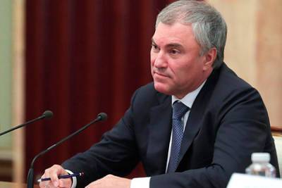 Вячеслав Володин - Володин назвал ситуацию в Афганистане крахом внешней политики США - lenta.ru - США - Афганистан
