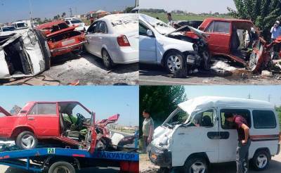 В Самаркандской области произошло ДТП с участием четырех авто. Один человек погиб, двое – госпитализированы - podrobno.uz - Узбекистан - Ташкент