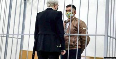 Belarusian Activist Who Slit His Own Throat In Court Gets Lengthy Prison Term - udf.by - Belarus - city Minsk