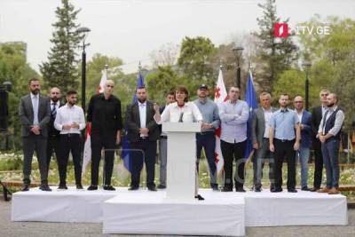 Зураб Джапаридзе - Ника Мелии - Четыре оттенка «националов»: оппозиция Грузии назвала своих кандидатов - eadaily.com - Грузия