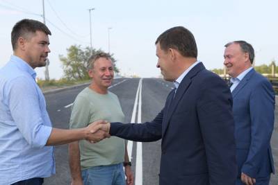 Евгений Куйвашев - Алексей Орлов - В Екатеринбурге раньше срока открыли мост на улице Блюхера - znak.com - Екатеринбург - Свердловская обл.