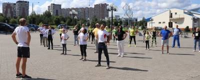 В Пущино состоялась «Зарядка с чемпионом» - runews24.ru - Московская обл. - городское поселение Пущино