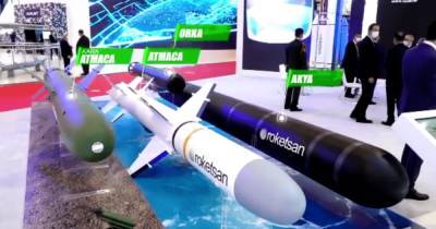 Турция впервые показала ракетный комплекс Atmaca с 900кг ракетой (фото) - focus.ua - Украина - Турция - Стамбул