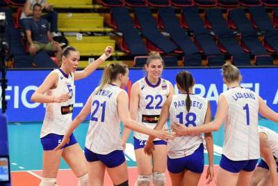 ЧЕ-2021 по волейболу среди женщин: расписание матчей сборной России - sport.ru - Россия - Бельгия - Франция - Румыния - Болгария - Хорватия - Сербия - Азербайджан - Босния и Герцеговина