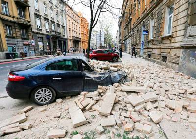В Хорватии произошли два сильных землетрясения - vinegret.cz - Хорватия - Чехия - Загреб
