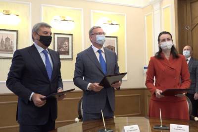 Оксана Фадина - Александр Бурков - Власти области и города подписали соглашение о строительстве «Зелёной реки» в Омске - omsk.mk.ru - Омск - Омская обл.