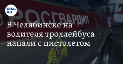 В Челябинске на водителя троллейбуса напали с пистолетом - ura.news - Челябинская обл. - Челябинск
